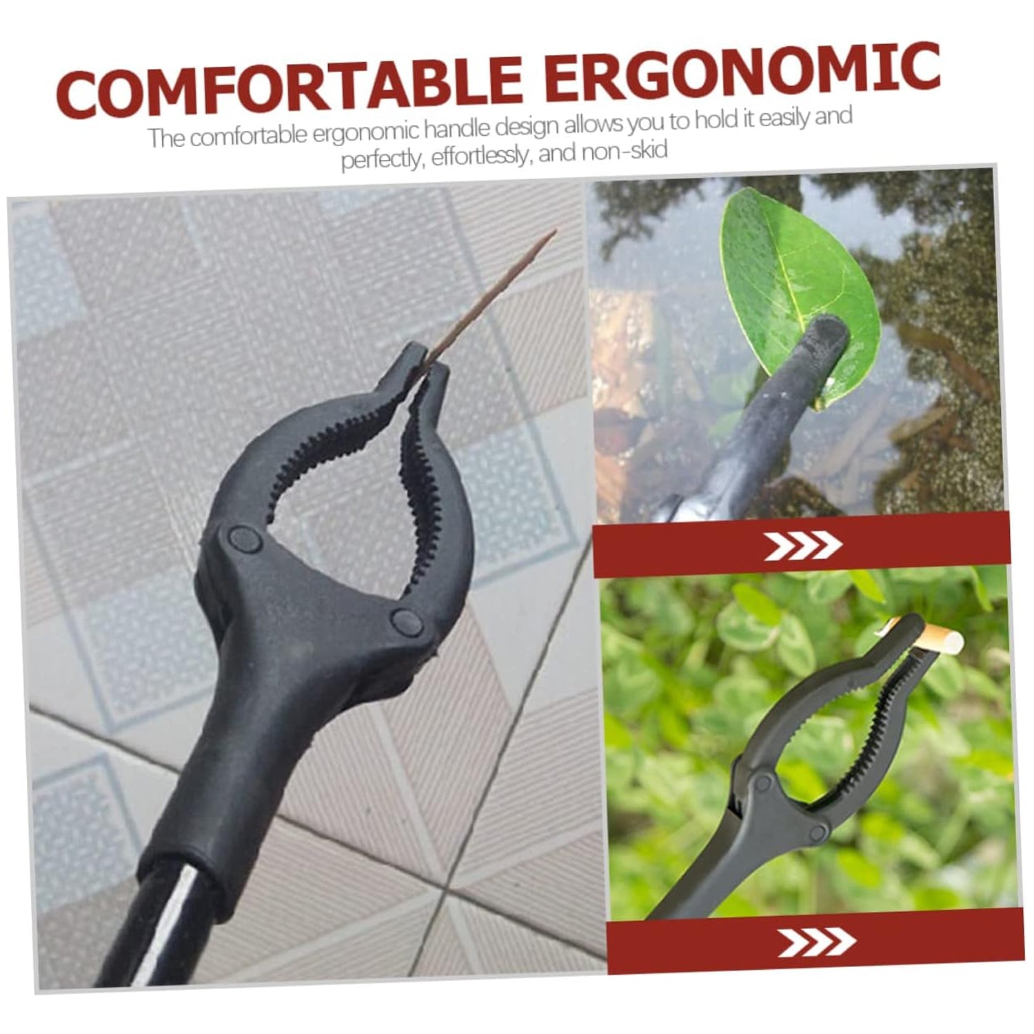 Extra Long Trash Picker Upper – Rotating Grip Arm for Litter, Elderly, Garden & Disabled Assistance Extra Long Trash Picker Upper – Rotating Grip Arm for Litter, Elderly, Garden & Disabled Assistance